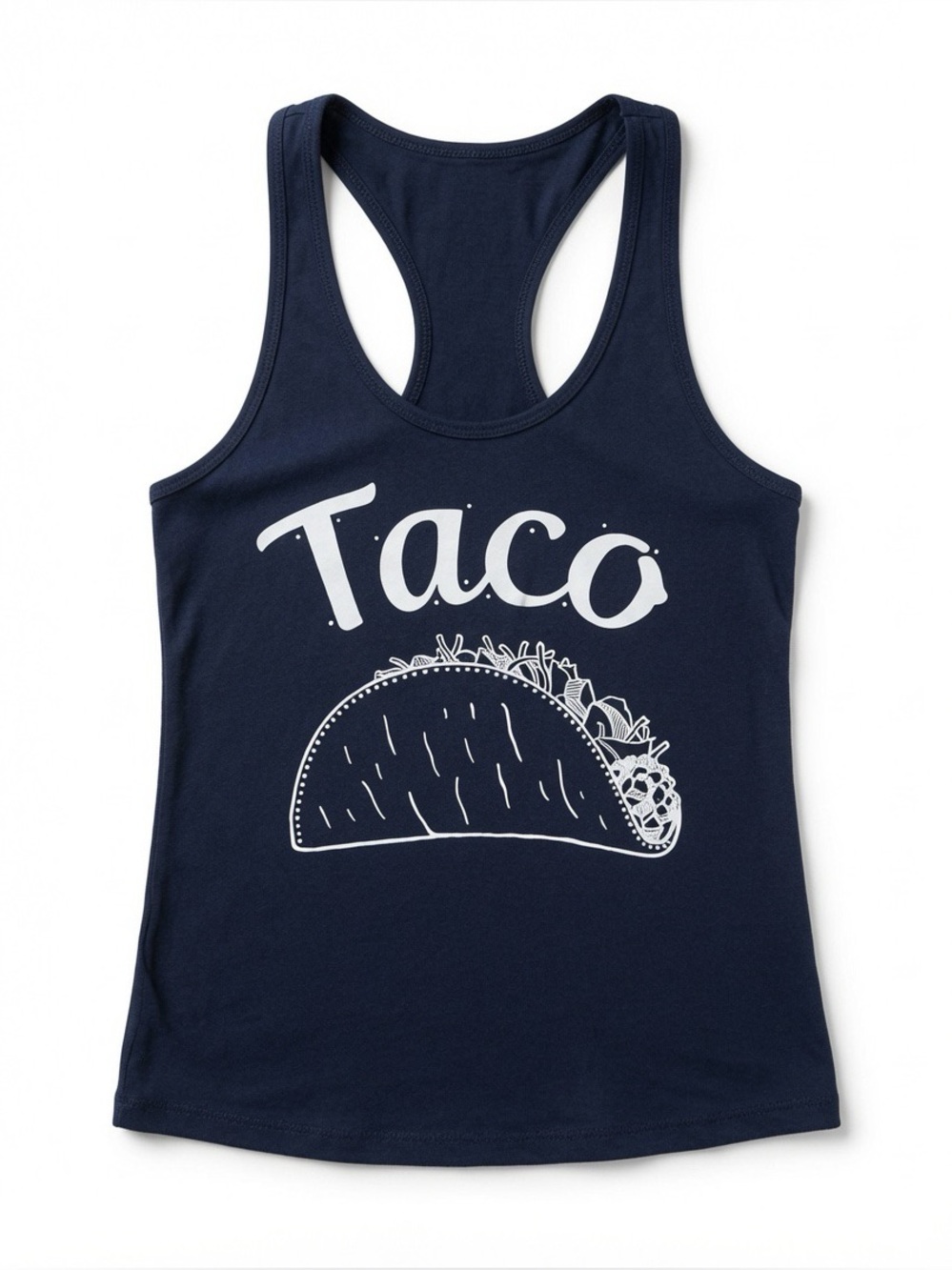 🌮 Taco Racerback Tank - Medium